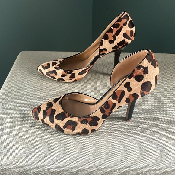 BCBGeneration Leopard Print Heels - Picture 4 of 11